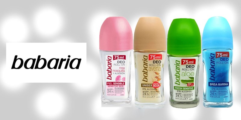 انواع رول ضد تعریق برند "باباریا